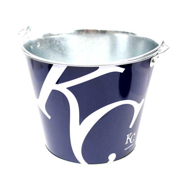 Kansas City Royals Buckets - 5QT Metal Buckets - May Not Be As Pictured - 2 For $13.00 - Wholesale Kansas City Royals Products - Royals Merchandise