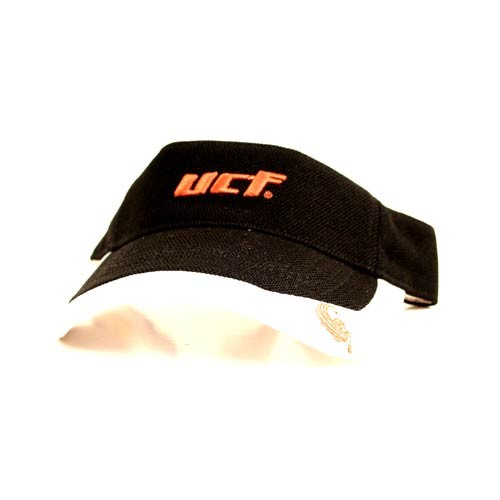 Blowout - UCF Knights - Black Visor With White Flair Tipping - Red Logo - 12 For $30.00 - UCF