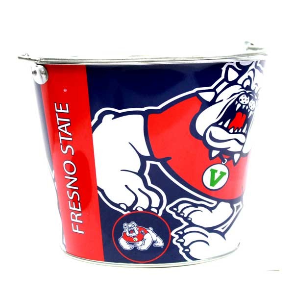 Fresno State Buckets - 5QT Team Color Metal - May Not Be As Pictured - 2 For $13.00 - Other Teams
