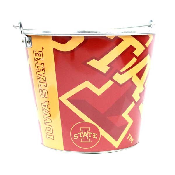 Iowa State Cyclones Buckets - 5QT Team Color Metal - May Not Be As Pictured - 2 For $13.00 - Iowa State