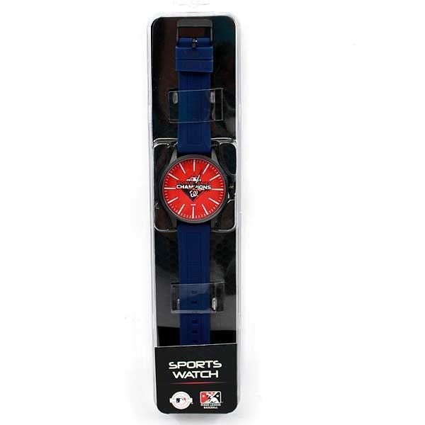Blowout - Washington Nationals Watches - 2019 World Champs Watch - 12 For $36.00 - Wholesale Washington Nationals Products - Nationals Products