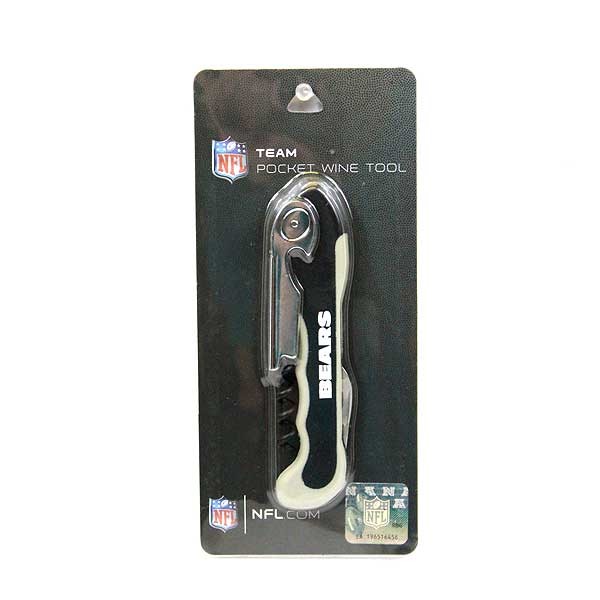 Chicago Bears - Wine Bottle Opener - 6 For $21.00 - Wholesale Chicago Bears Products - Bears Merchandise