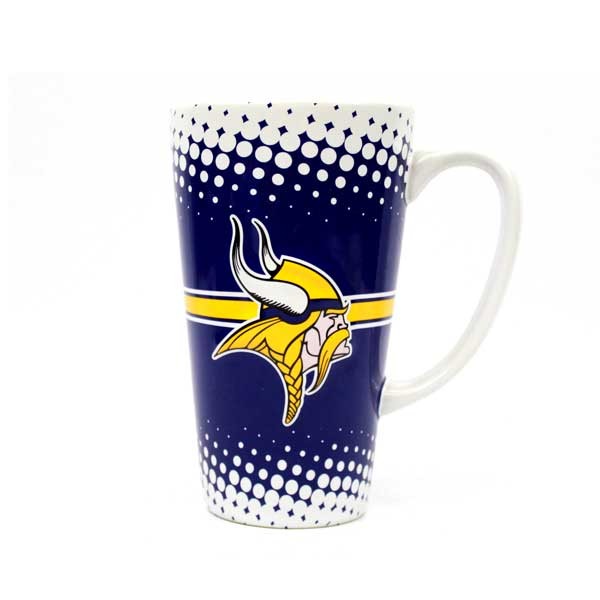Minnesota Vikings Mugs - 16OZ Ceramic Speckled Latte - 4 For $20.00 - Wholesale Minnesota Vikings Products - Vikings Merchandise 2