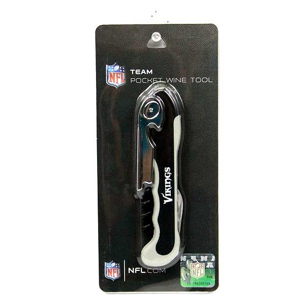 Minnesota Vikings Tools - Pocket Wine Tools - 6 For $21.00 - Wholesale Minnesota Vikings Products - Vikings Merchandise