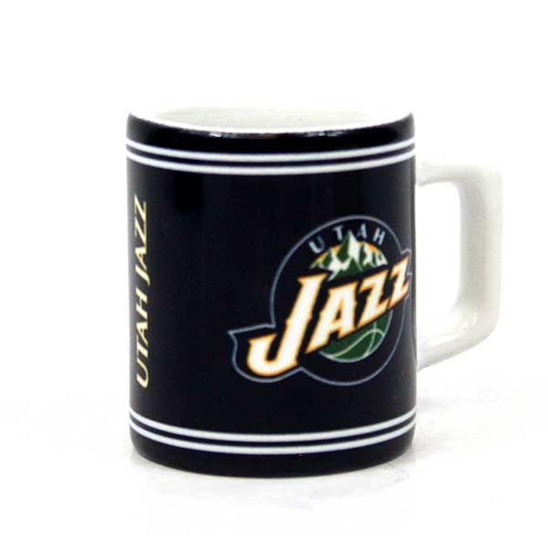 Utah Jazz - 2OZ Sublimated Ceramic Shot Mug - 6 For $21.00 - Utah Jazz