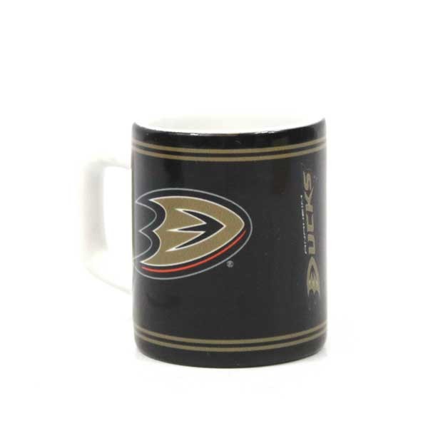 Anaheim Ducks - 2OZ Ceramic Sublimated Shot Mugs - 6 For $21.00 - Anaheim Ducks