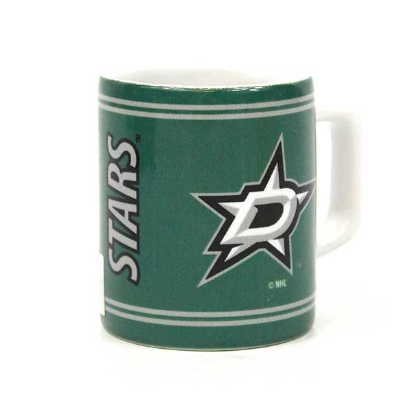 Dallas Stars - 2OZ Ceramic Sublimated Shot Mugs - 6 For $21.00 - Dallas Stars