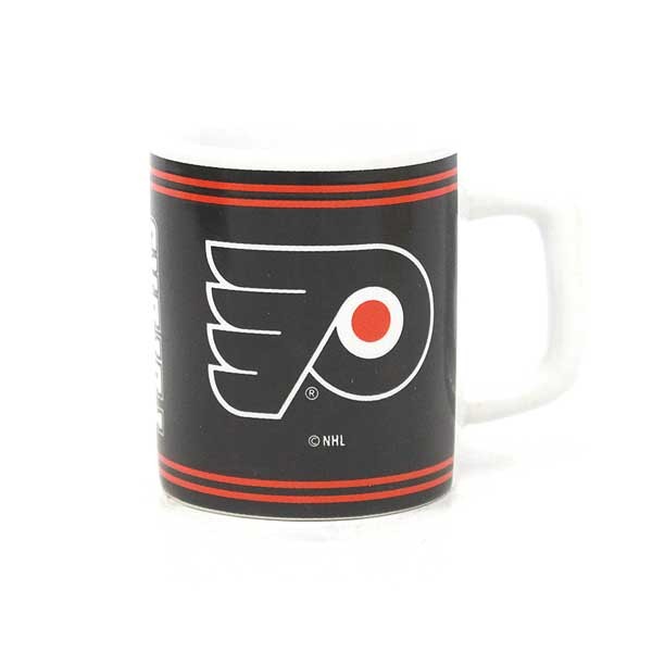 Philadelphia Flyers - 2OZ Ceramic Sublimated Shot Mugs - 6 For $21.00 - Philadelphia Flyers