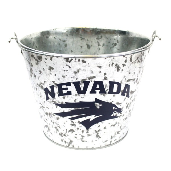 University Of Nevada Buckets - 5QT Metal Galvanized Style - 4 For $20.00 - Other Teams