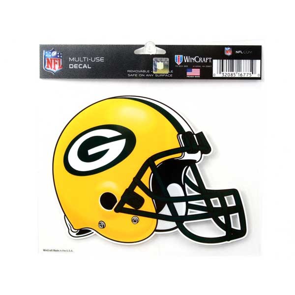 Green Bay Packers Decals - Multi Use Decal - 12 For $24.00 - Wholesale Green Bay Packers Products - Packers Merchandise