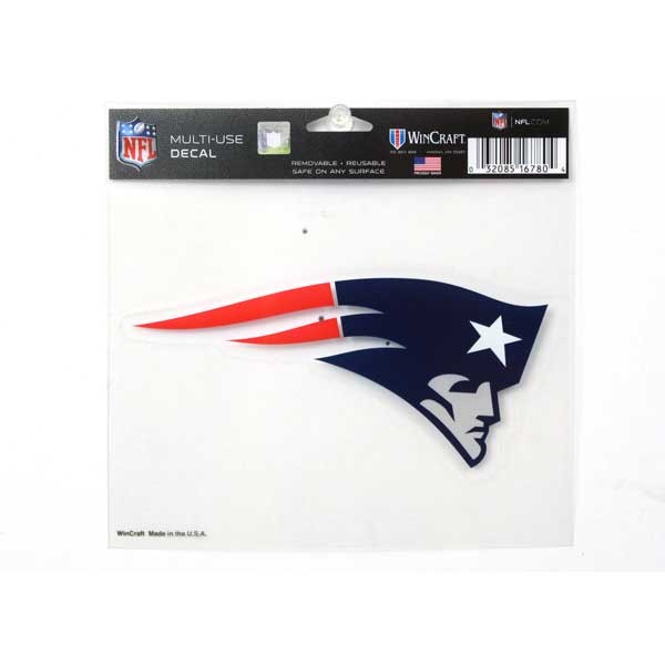 New England Patriots Decals - Multi Use Decal - 12 For $24.00 - Wholesale New England Patriots - Patriots Merchandise 2