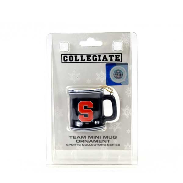 Syracuse Ornaments - Ceramic Mug Style Ornaments - 6 For $21.00 - Syracuse