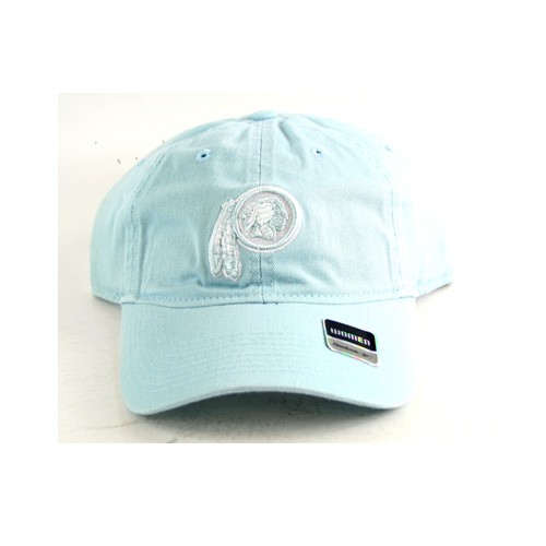 Blowout - Washington Redskins Caps - Light Blue Woman's Caps - 12 For $30.00 - Wholesale Washington Redskins Products - Redskins Merchandise