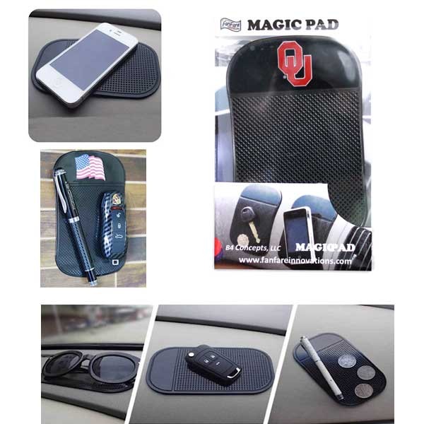 Oklahoma Sooners Products - The Magic Pad - Holds Like Magic - 6 For $21.00 - Oklahoma