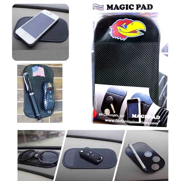 Kansas Jayhawks Products - The Magic Pad - Holds Like Magic - 6 For $21.00 - Kansas Jayhawks
