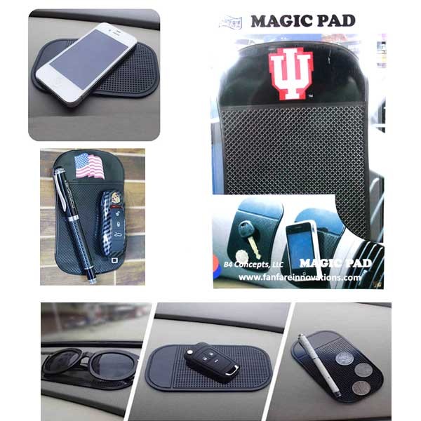University Of Indiana Products - The Magic Pad - Holds Like Magic - 6 For $21.00 - Indiana University Hoosiers