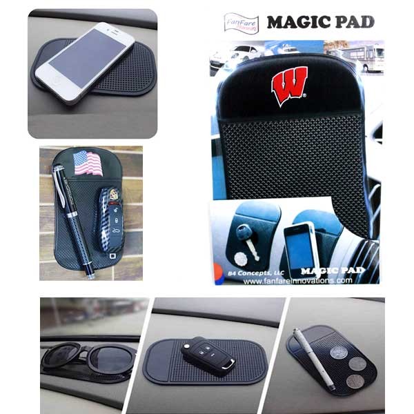 Wisconsin Badgers Products - The Magic Pad - Holds Like Magic - 6 For $21.00 - Wisconsin Badgers
