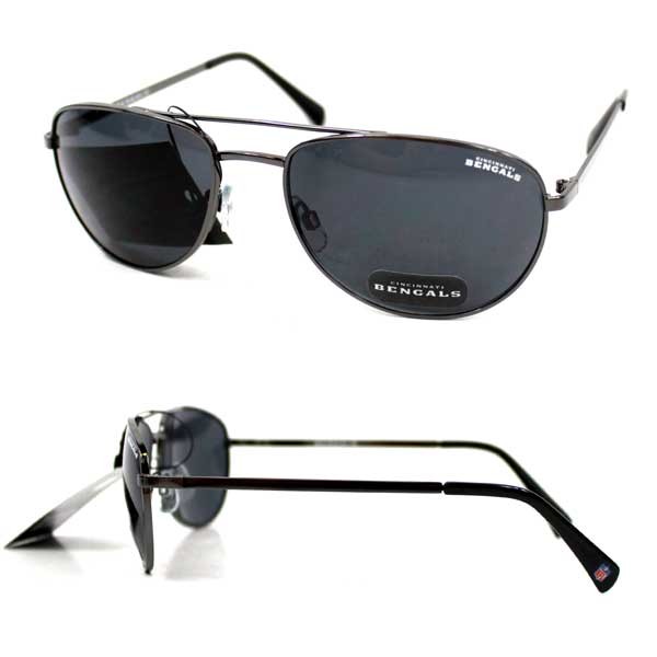 Cincinnati Bengals Sunglasses - Aviator Style - 6 Pair For $24.00 - Wholesale Cincinnati Bengals Products - Bengals Merchandise 2