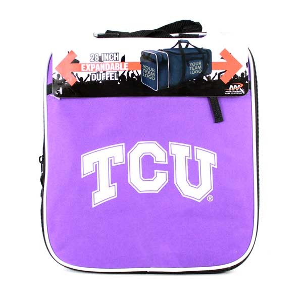 TCU Duffel Bags - 28" Expandable Style - 2 For $25.00 - TCU