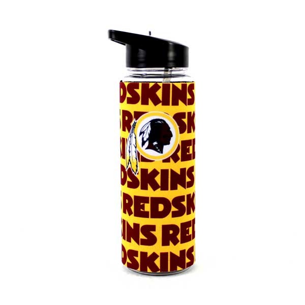 Washington Redskins Water Bottles - 25OZ With Full Neoprene Sleeve - 2 For $13.00 - Wholesale Washington Redskins Products - Redskins Merchandise 2