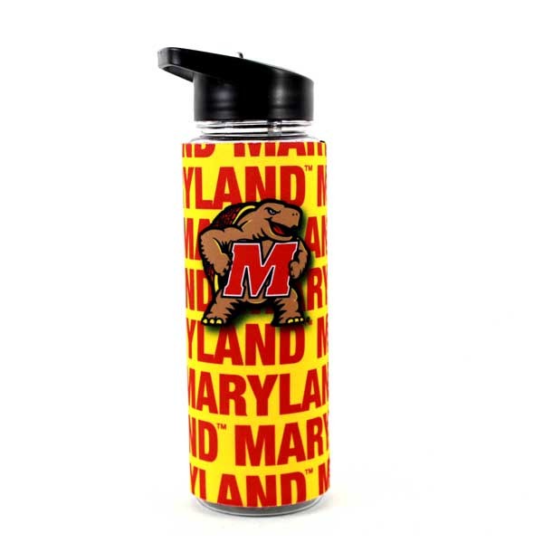 Maryland Terapins Water Bottles - 25OZ With Full Neoprene Sleeve - 2 For $13.00 - Maryland Terapins