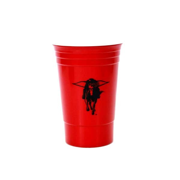 SMU Mustangs Cups - 16OZ Red Double Walled Party Cups - 12 For $30.00 - Other Teams