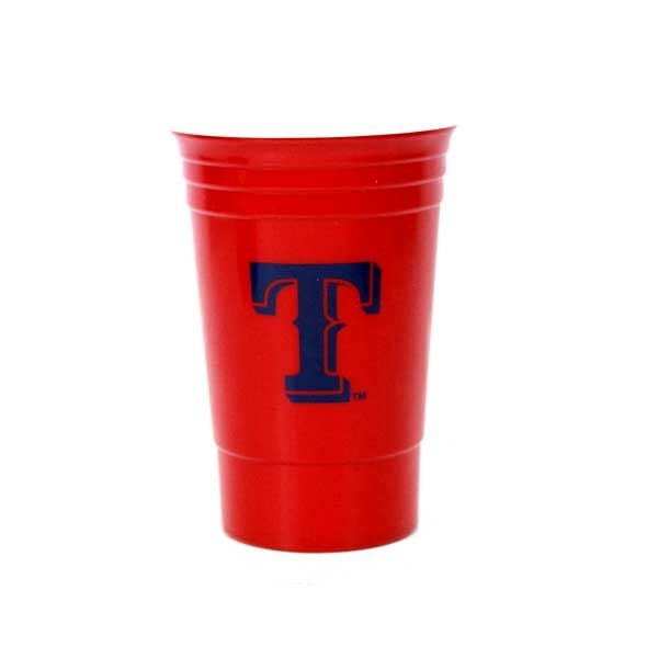 Texas Rangers Cups - 16OZ Red Double Walled Party Cups - 12 For $30.00 - Wholesale Texas Rangers Products - Rangers Merchandise
