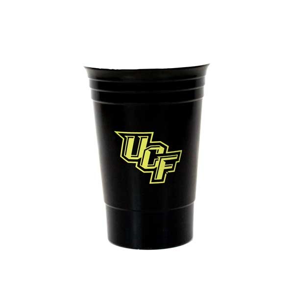 UCF Knights Cups - 16OZ Black Double Walled Party Cups - 12 For $30.00 - UCF