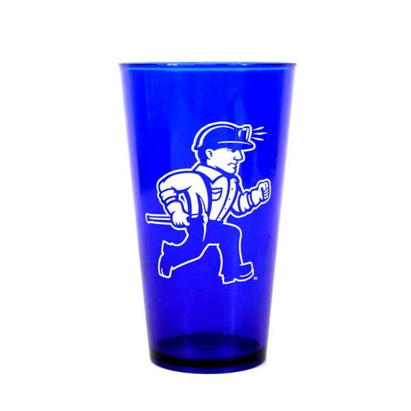 Wholesale Tumblers - Blue 16OZ Acrylic "Miner Man" Tumblers - 24 For $12.00 - Other Teams