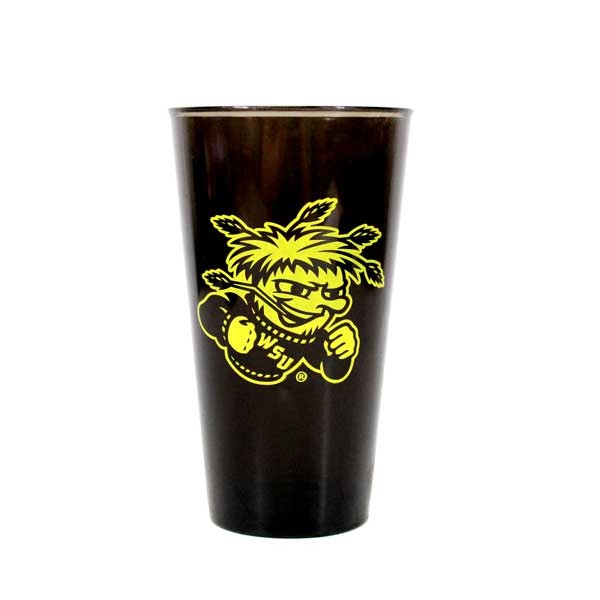 Wichita State Shockers Tumblers - Black 16OZ Acrylic Tumblers - 12 For $15.00 - Wichita State