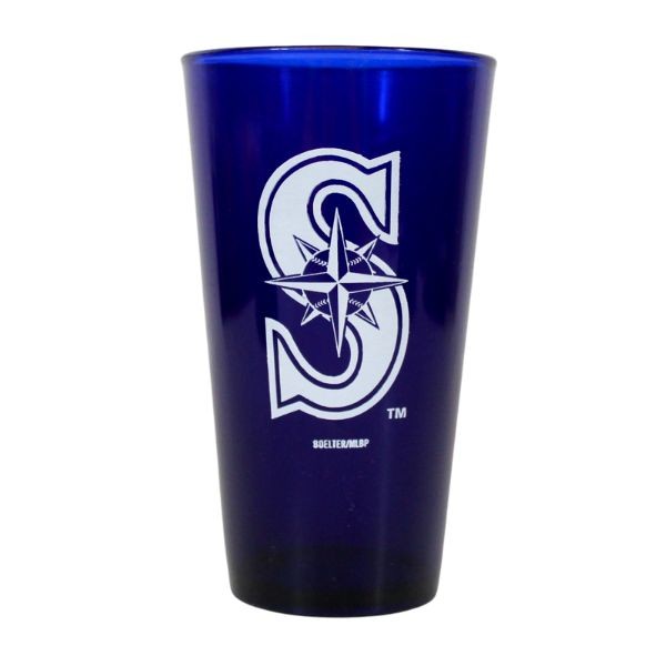 Seattle Mariners Tumblers - Blue 16OZ Acrylic Tumblers - 12 For $15.00 - Wholesale Seattle Mariners Products - Mariners Merchandise
