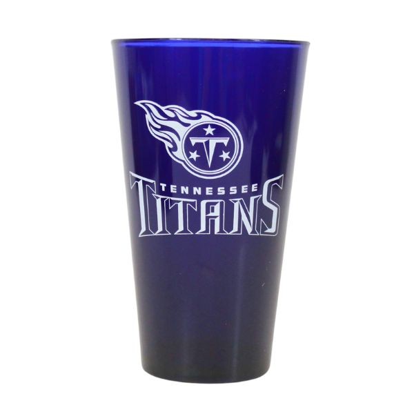 Tennessee Titans Tumblers - 16OZ Blue Acrylic Team Tumblers - 12 For $18.00 - Wholesale Tennessee Titans Product - Titans Merchandise 2