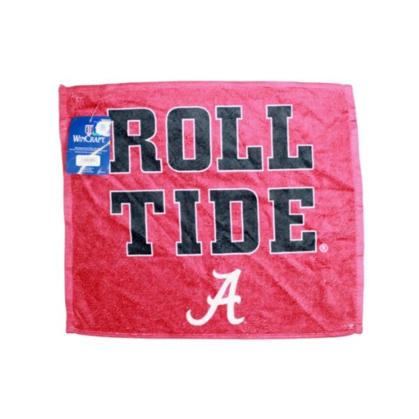 Alabama Towels - Roll Tide 15"x18" Team Rally Towels - 6 For $21.00 - Alabama
