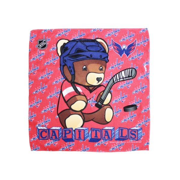 Washington Capitals Towels - Baby Bear Go Caps 15"x15" Rally Towels - 6 For $21.00 - Washington Capitals