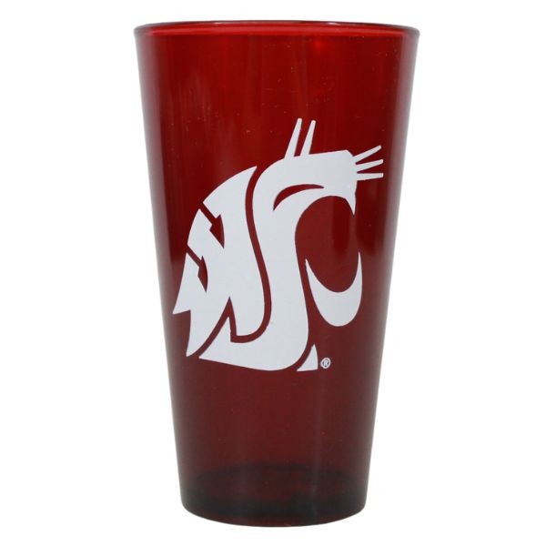 Washington State Cougars - Red 16OZ Acrylic Tumblers - 24 For $24.00 - Washington State