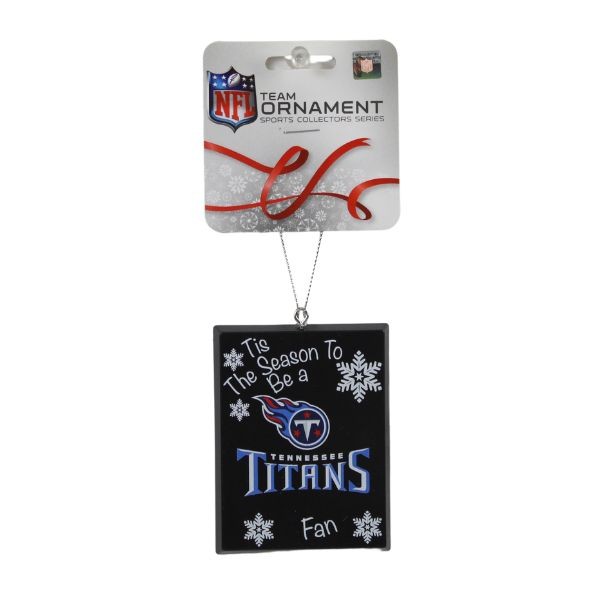Tennessee Titans Ornaments - Tis The Season Style - 6 For $15.00 - Wholesale Tennessee Titans Product - Titans Merchandise