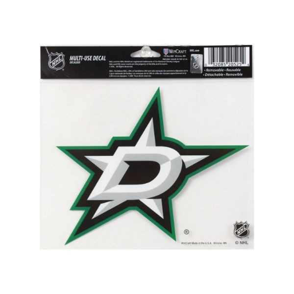 Dallas Stars Decals - Multi-Use Team Decals - 12 For $18.00 - Dallas Stars