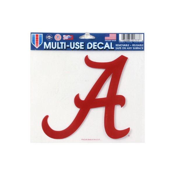 Alabama Crimson Tide Gear - Multi-Use Decals - 12 For $18.00 - Alabama