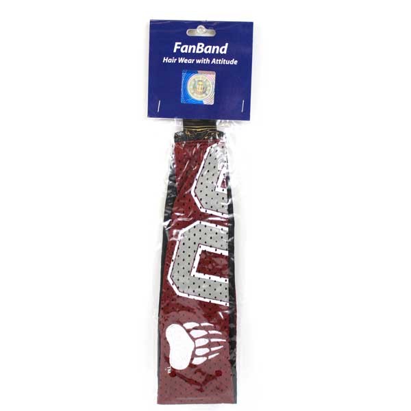 Montana Grizzlies Hair Accessories - Jersey Style Headbands - 24 For $24.00 - Montana Grizzlies