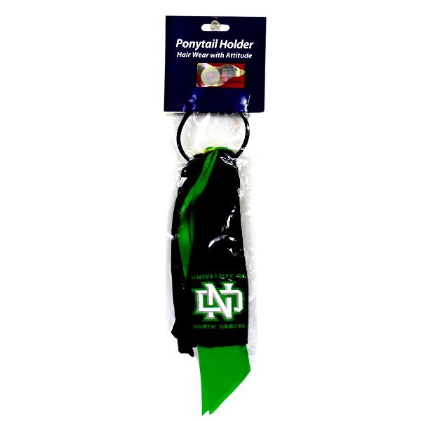 North Dakota Hair Accessories - Team Color Pony Tail Holders - 12 For $18.00 - North Dakota