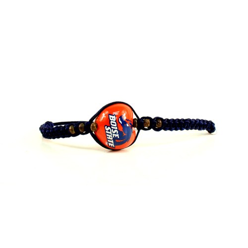 Boise State Bracelets - Single Nut Macramé Bracelets - 12 For $30.00 - Boise State