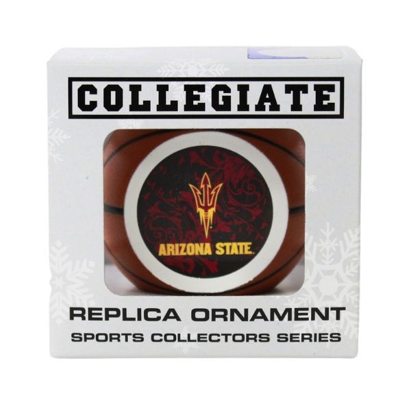 Arizona State Sun Devils Ornaments - Basketball Style - 6 For $21.00 - Arizona State