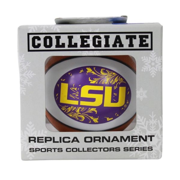 LSU Tigers Ornaments - Basketball Style - 6 For $21.00 - LSU