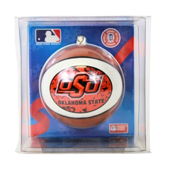 Oklahoma State Cowboys Ornaments - Basketball Style - 6 For $21.00 - Oklahoma State