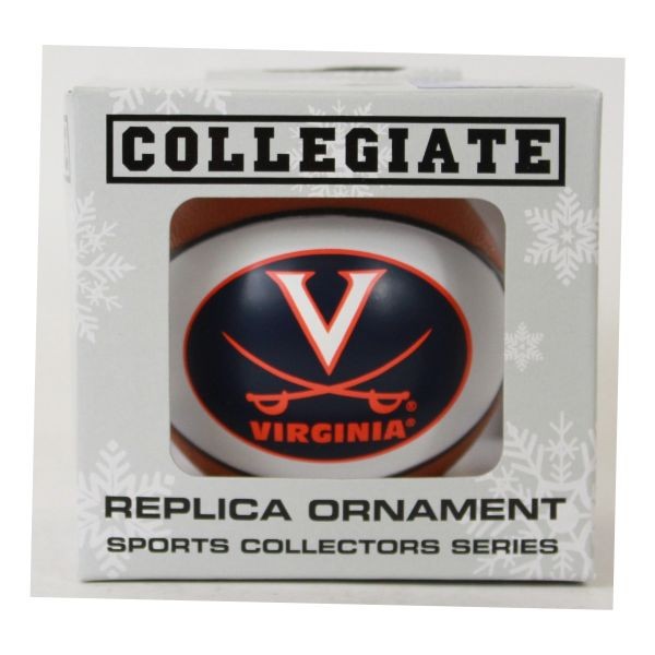 Virginia Cavaliers Ornaments - Basketball Style - 6 For $21.00 - Virginia Cavaliers