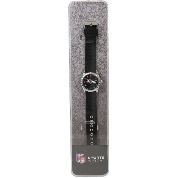 Denver Broncos Watches - The NICKEL Series - (May Need Batteries) - 4 For $20.00 - Wholesale Denver Broncos Products - Denver Merchandise