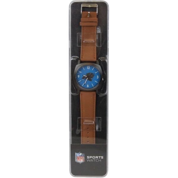 Carolina Panthers Watches - The KNIGHT Series - (May Need Batteries) - 4 For $20.00 - Wholesale Carolina Panthers Products - Carolina Football 2