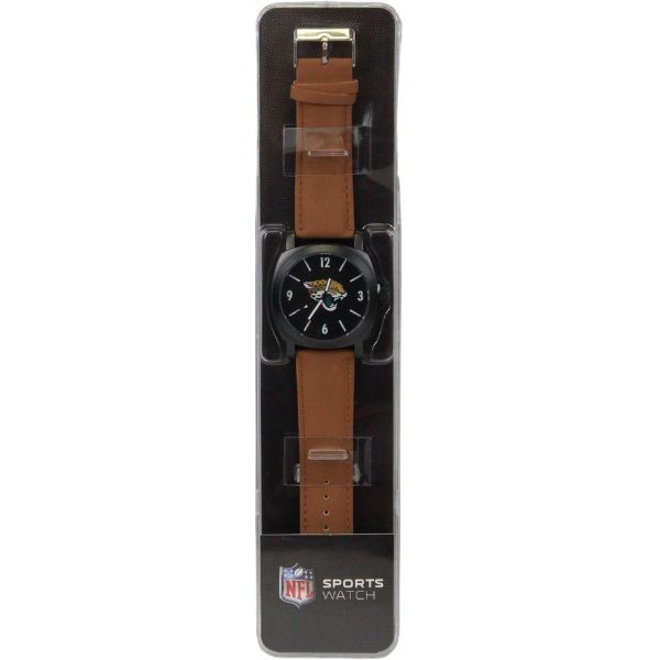 Jacksonville Jaguars Watches - The KNIGHT Series - (May Need Batteries) - 4 For $20.00 - Wholesale Jacksonville Jaguars Product - Jaguars Merchandise 2
