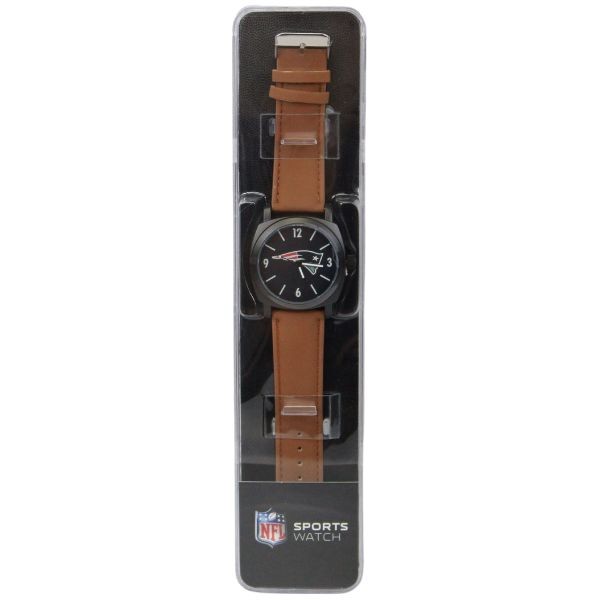 New England Patriots Watches - The KNIGHT Series - (May Need Batteries) - 4 For $20.00 - Wholesale New England Patriots - Patriots Merchandise