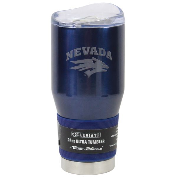 University Of Nevada Wolfpack - 24OZ Ultra Stainless Steel Tumblers - Vacuum Seal - 2 For $20.00 - Other Teams